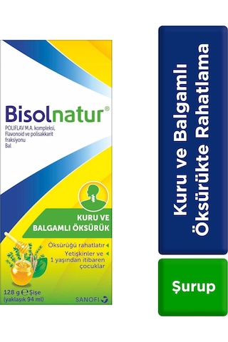 Sanofi Bisolnatur Bitkisel Şurub 128 G
