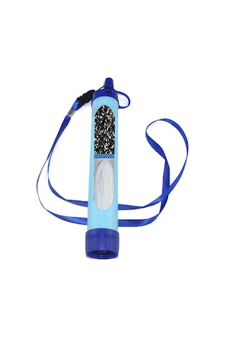 Mufunye Mavi Taşra Su Filtresi Seti - 0.1 Mikron Çift Filtre, 1500l Kapasite, Taşınabilir Kamp Su Arıtıcı