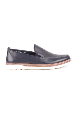 Libero L4741 Deri Erkek Loafer Ayakkabı Lacivert
