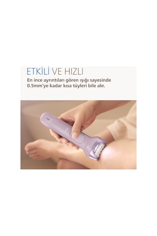 Kablosuz Epilatör, Yıkanabilir Başlık İle Islak Ve Kuru Kullanım