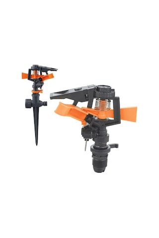 Su Tasarruflu Plastik Kazılık Ayarlı Bahçe Çiçek Sulama Fıskiyesi