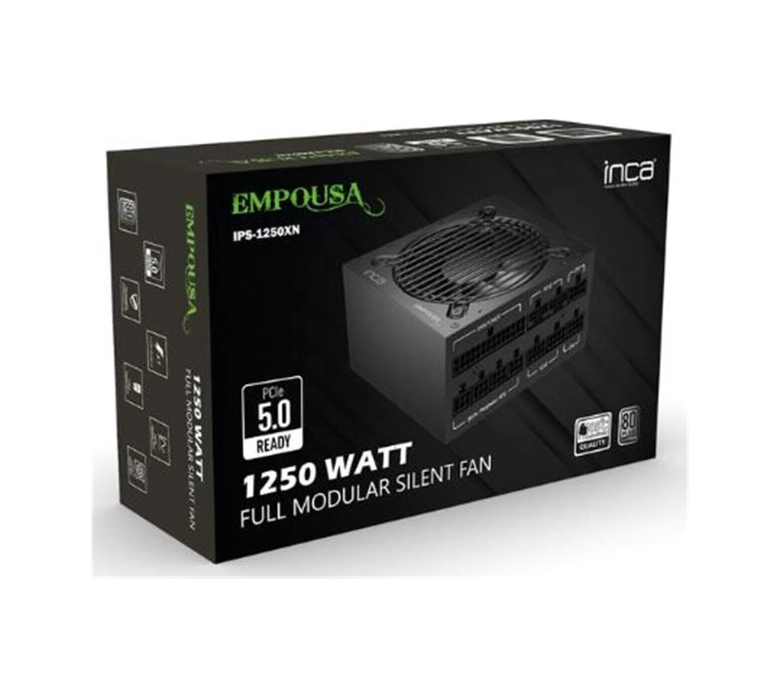 Inca Ips-1250xn 80 Plus Platinium 1250w Powersupply-114403