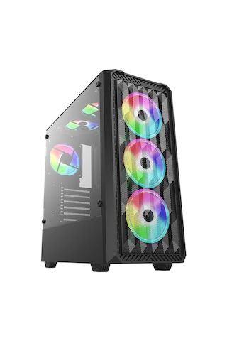 Xaser Armor X60 R5-5500 32 GB 1 TB M.2 NVMe SSD 8 GB RX580 24" Free Dos Masaüstü Oyuncu Bilgisayarı