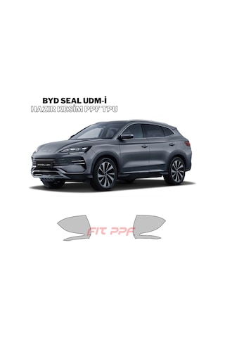 Byd Seal U Dm-i Hazır Kesim, 210 Mikron Premium Tpu Ppf Film Şeffaf Boya Koruma-aynalar