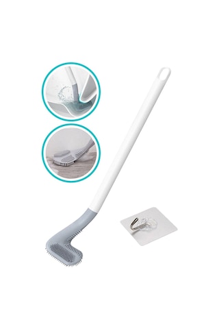 GOLF TASARIMLI SİLİKON BANYO TUVALET KLOZET TEMİZLEME FIRÇASI