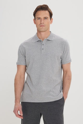 Ac&Co / Altınyıldız Classics Erkek Gri Slim Fit Dar Kesim Polo Yaka Tişört 4A4820200001GmjXL Gri