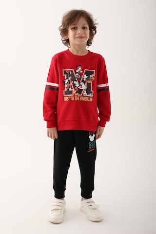Mickey Mouse D4820-3 Çocuk Kırmızı Eşofman Takımı