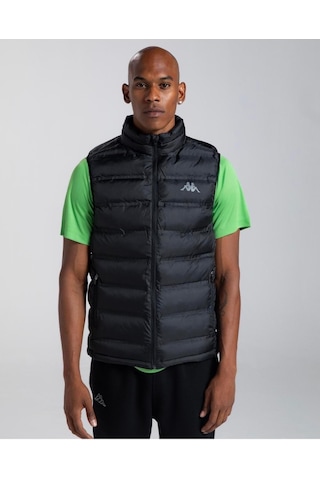 Kappa Perovest Erkek Siyah Regular Fit Yelek