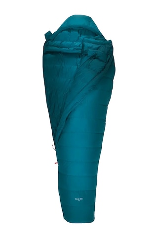 Robens Serac 300 Uberlight -21 Derece Hibrit 600 Fill 880gr Kaz Tüyü Uyku Tulumu Long Mavi - Yeşil
