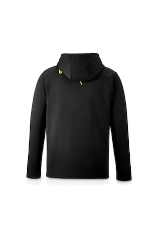 Galatasaray Puma A Takım Fermuarlı Kapüşonlu Sweatshirt 78121503 Siyah
