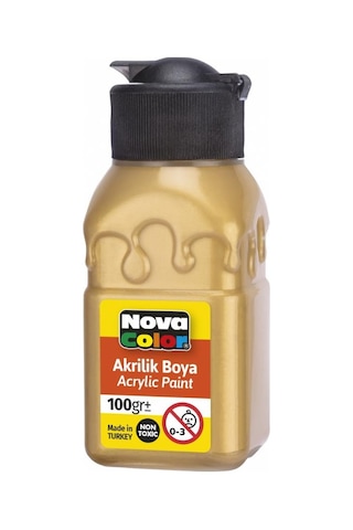 Akrilik Boya 100 Ml 1 Adet Nova Color Akrilik Boyalar 100 Ml 1 Ad
