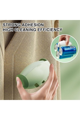 Dofolink Yıkama Üzerine Yeniden Kullanılabilir Yeşil Abs/silikon Ergonomik El Tipi Saç Ve Toka Temizleyici Yeşil