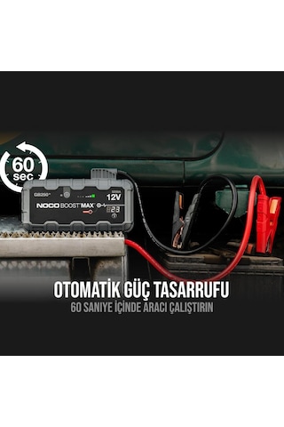 Noco Genius GB250 12 V 5250 A Ultrasafe Lityum Akü Takviye + Powerbank + Led Lamba