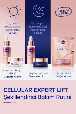 10 Dakika Kağıt Maske Hyaluron Cellular Filler Dolgunlaştırıcı 28 Gr