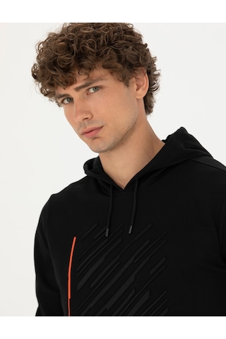 Pierre Cardin Erkek Siyah Sweatshirt 50272825-vr046 Siyah