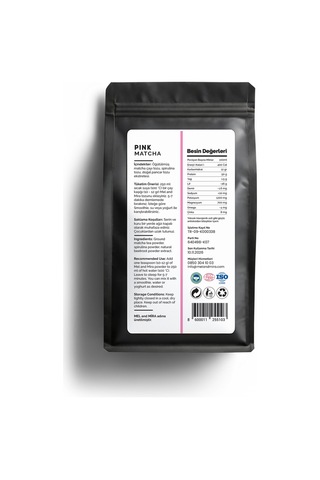 Pink Matcha Powder 50g, Pembe Spirulina Superfood Matcha Tozu