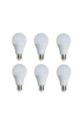6 Adet 9 Watt E-27 Duylu Led Ampul Günışığı