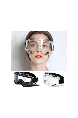Güvenlik Gözlüğü Sıçrama Önleyici Toz Geçirmez Çalışma Çok Renkli