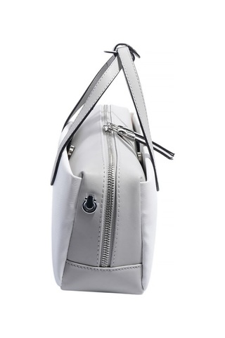 Silver Polo Sp1276 Kadın El Çantası Düz Beyaz-a.gri