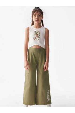 Nk Kids Kız Çocuk Kıta Pantolon-13995-haki Haki
