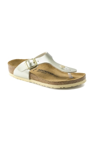 Birkenstock Bırkenstock Arızona Bf Electrıc Metallıc Kadın Terlik 1015593 1015593 Alt Altın