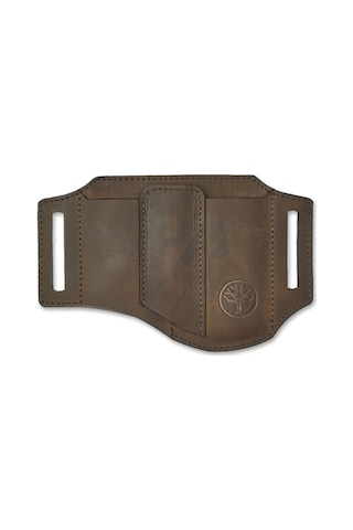Böker Manufaktur Leather Holster Ed Three Brown Kamp Çakı Deri Kılıf Kahverengi Kahverengi