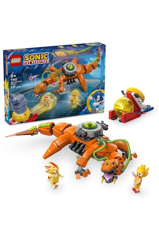 LEGO® Sonic the Hedgehog™ Super Shadow, Biolizard’a Karşı 77003 - 9 Yaş ve Üzeri Çocuklar için Yaratıcı Oyuncak Yapım Seti (419 Parça)