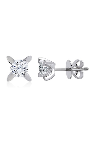 0.30 Karat Tektaş Pırlanta Küpe - Hrd Sertifikalı 51016546