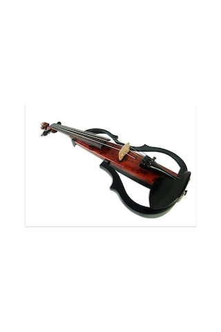 Kinglos Kng Sdds-1601 4/4 Elektro Keman Seti - Solid Body Profesyonel Modern İskelet Tasarımı, Güçlü Sinyal Çıkışı Ve Sahne Kullanımı İçin Minimize Edilmiş Gövde
