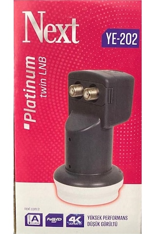 Next YE-202 0.1dB Full HD 4K Twin İki Çıkışlı Lnb