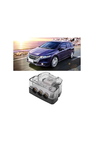 Reedark Araç Ses Sistemi Güç Dağıtıcı Blok - 0ga Giriş 3x4ga Çıkış, Çinko Alaşımlı Ve Abs Korumalı, Evrensel Uyumlu