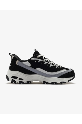 Skechers D'lites - Smooth Nostalgia 150537 Bknt Kadın Siyah Sneakers Siyah