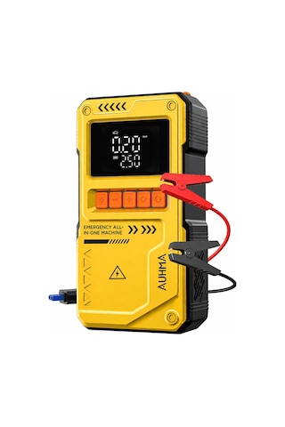 Auhma A8822 Akıllı Akü Takviye Cihazı Ve Hava Pompası - 10000mah Powerbank