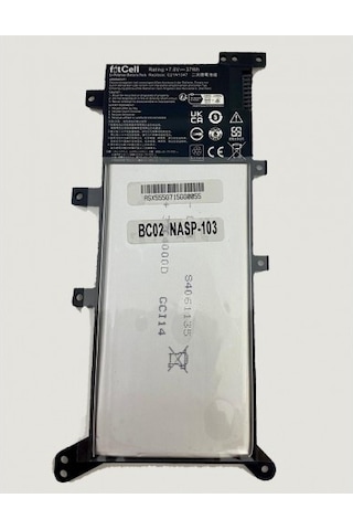 Fitcell Asus X554lj-xo220d X554lj-xo220h,x555bp-xx X555bp-xx100 Notebook Batarya -pil Fitcell Asus X554lj-xo220d X554lj-xo220h,x555bp-xx X555bp-xx100 Notebook Batarya -pil