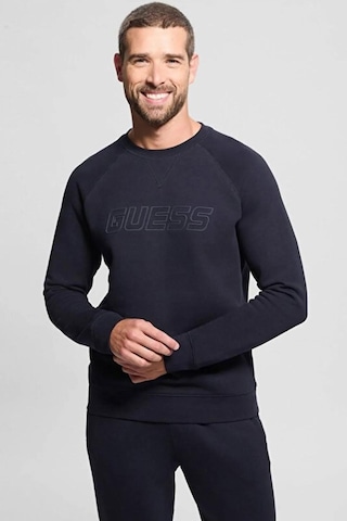 Guess Erkek Sweatshirt Lacivert
