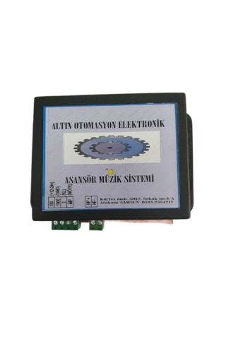 12 - 24v Asansör Müzik Sistemi Sd Kart Ve Hoparlör Dahil Bütün A