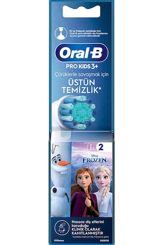 Oral-B Şarjlı Diş Fırçası Yedek Başlığı Frozen 2 Adet Ürün