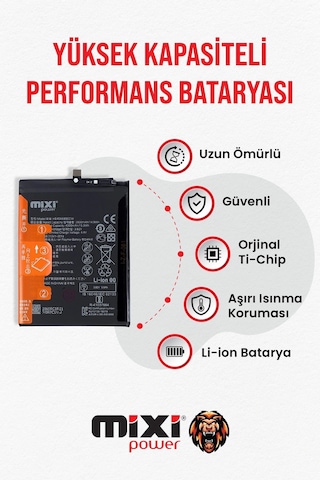 Huawei Y7 2019 / Y9 2019 / Mate 9 Uyumlu Tam Kapasite Batarya Tr Garantili