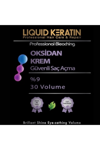 Oksidan Krem Güvenli Saç Açma 500ml