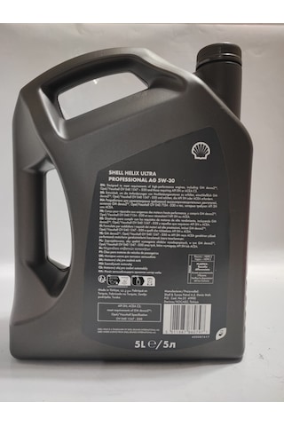 Shell Helix Ultra Pro Ag 5w-30 5lt
