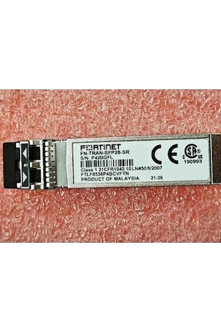 Fortinet Fn-tran-sfp28-sr 25ge/10ge Dual Rate Sfp28 Transceiver Sfp-25g-sr 850nm 32gb 32g Alıcı-veri