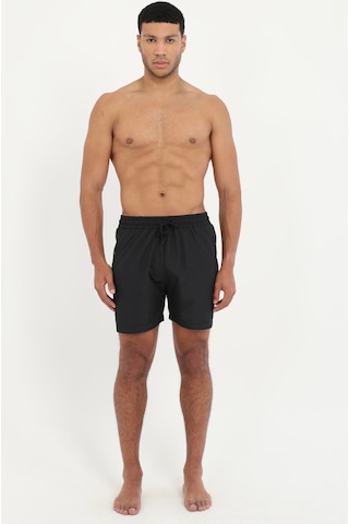 Dufy Erkek Slim Fit Siyah Mayo-25467