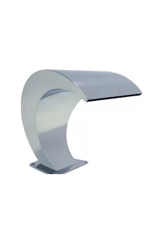 Havuz şelale Kobra 900-600 mm 304 kalite 1,2 mm Paslanmaz çelik El Yapım