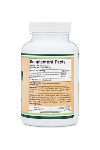 Colostrum 1,000 Mg 120 Kapsül