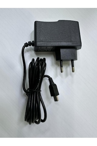 5 Volt 2 Amper Mini Usb Adaptör 5 Volt 2 Amper 5 Pin Şarj Aleti 2 Metre Kablolu 5 Volt 5 Pin Mini Usb Şarj Aleti