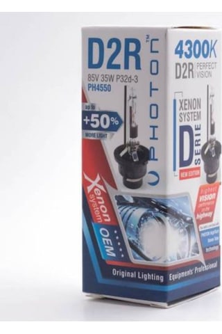 Photon D2r 4300k Xenon Ampul +%50 Fazla Işık Oem Ampul