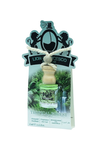Lion Francesco Auto Fragrance Tropical Forest 8ML Lion Francesco Auto Fragrance Tropical Forest 8ML