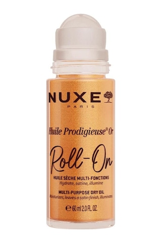 Nuxe Huile Prodigieuse Or Altın Parıltılı Çok Amaçlı Kuru Yağ Roll-On 60 ML