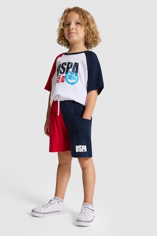 U.s. Polo Assn. Erkek Çocuk Kırmızı Şort Örme 50325620-vr171 Basıc Kırmızı