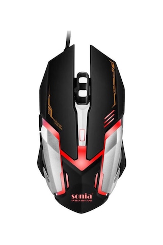 Sonia SN-V6 Kablolu Optik Oyuncu Mouse Sonia SN-V6 Kablolu Optik Oyuncu Mouse
